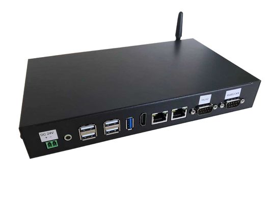 ODMはパネルのPC RK3568 Fanless埋め込まれたコンピュータ産業箱のPCを埋め込んだ