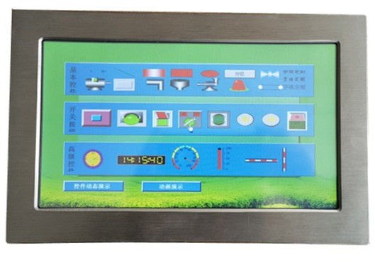 TFTの抵抗タッチ パネル インターフェイスLCD IP65 10.1インチDC 24V