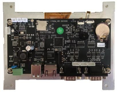 抵抗パネルの台紙のタッチ画面のモニター7のインチTFTは埋め込んだ